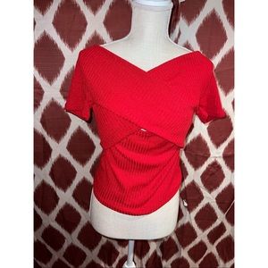 Red top size XL